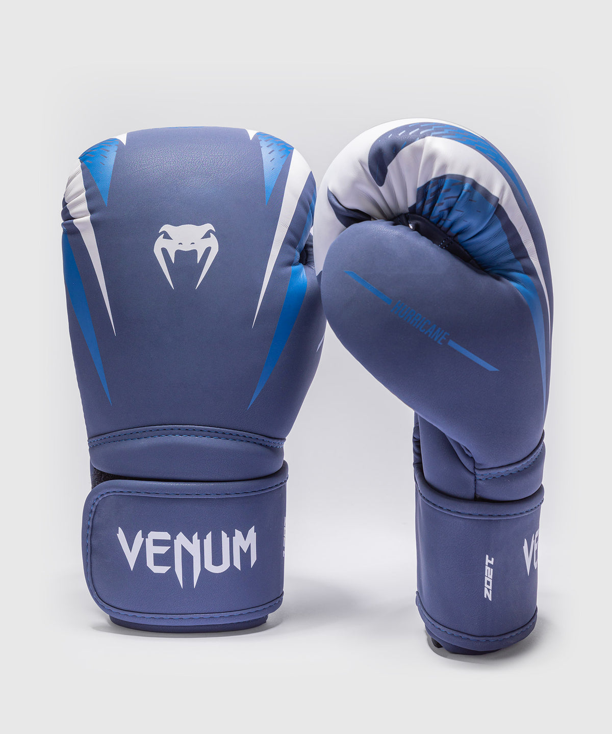Venum Impact Hurricane Boxing Gloves - Midnight Blue/ White
