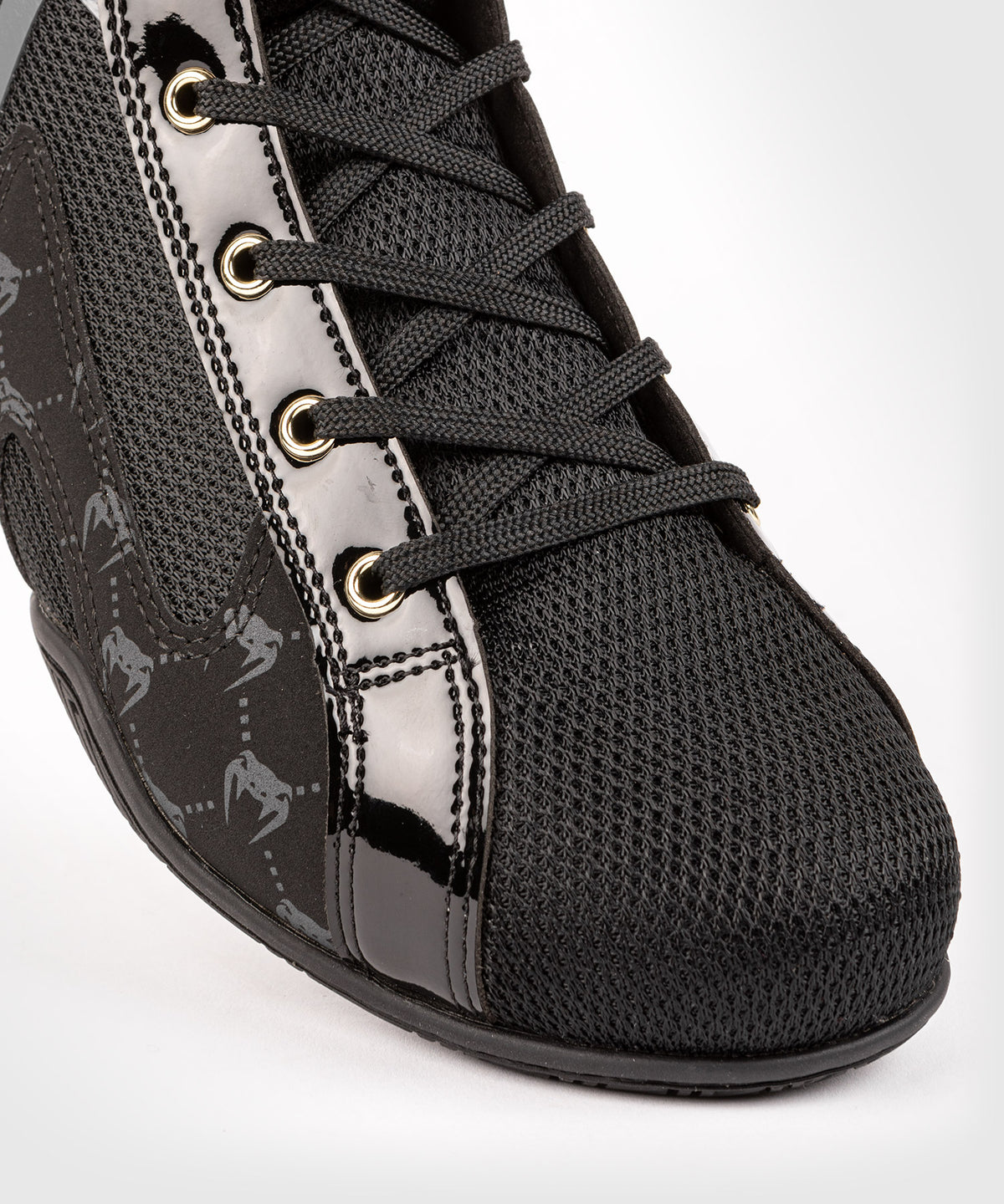 Venum Elite Evo Monogram Boxing Schuhe – Schwarz