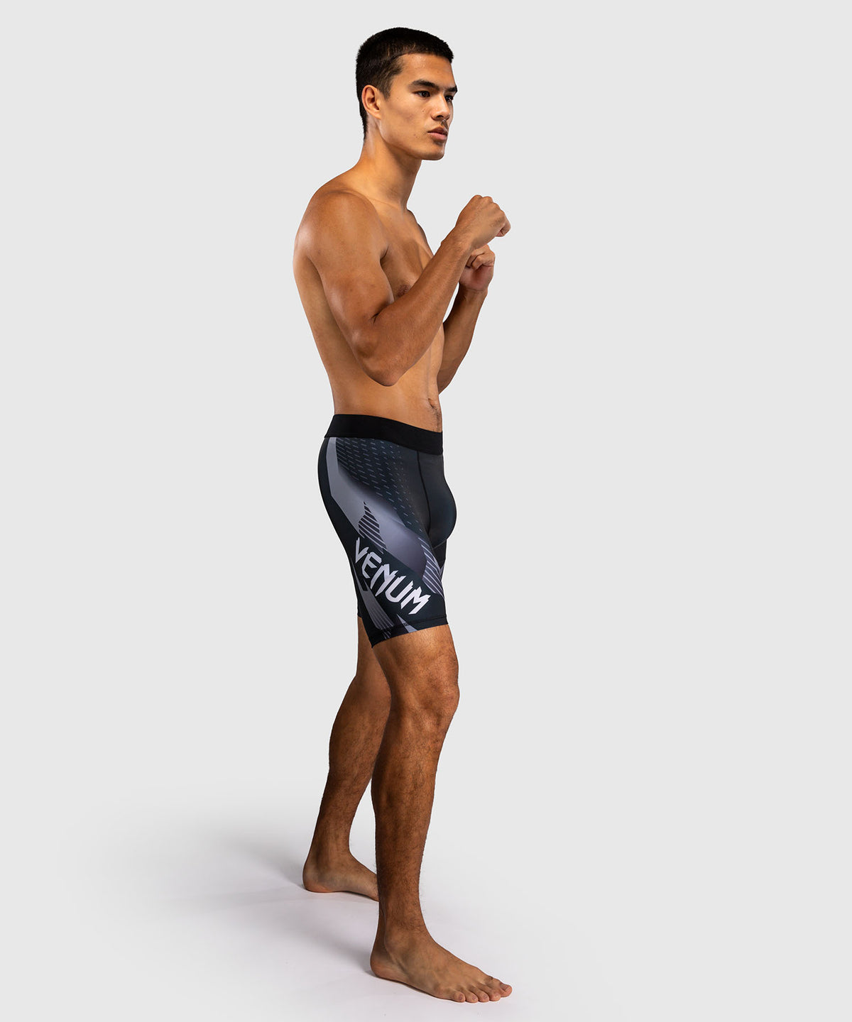 Venum No-Gi 6.0 Pantaloncini a Compressione - Nero/Bianco