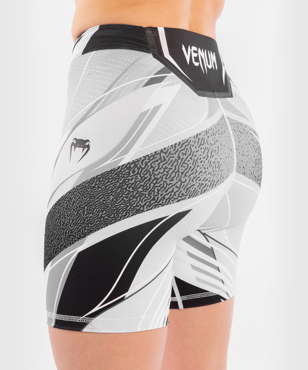 UFC Damen Kompressionsshorts Venum Authentic Fight Night - Langer Schnitt - Weiß
