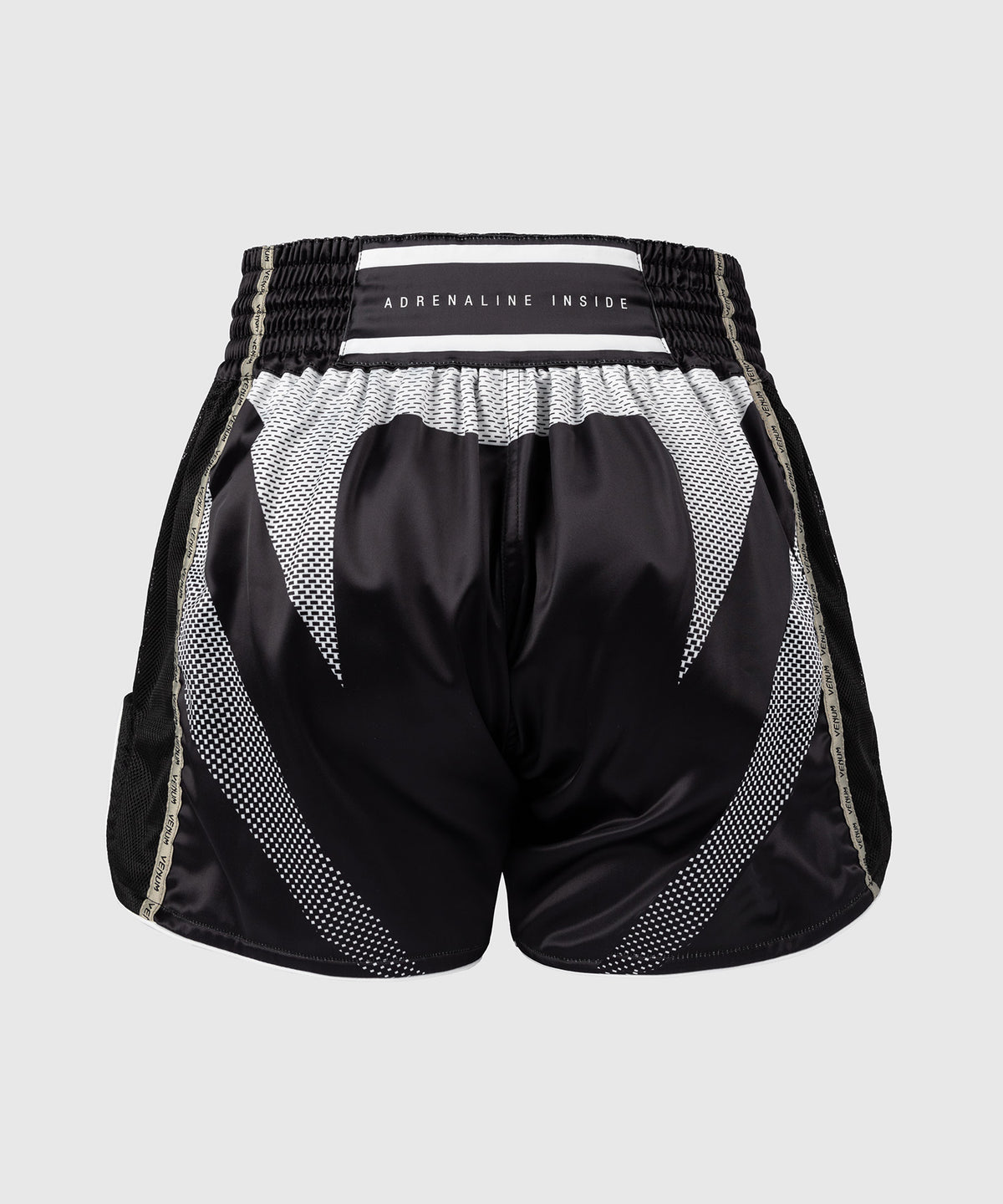 Venum Adrenaline Pantaloncini Muay Thai – Nero/Sabbia