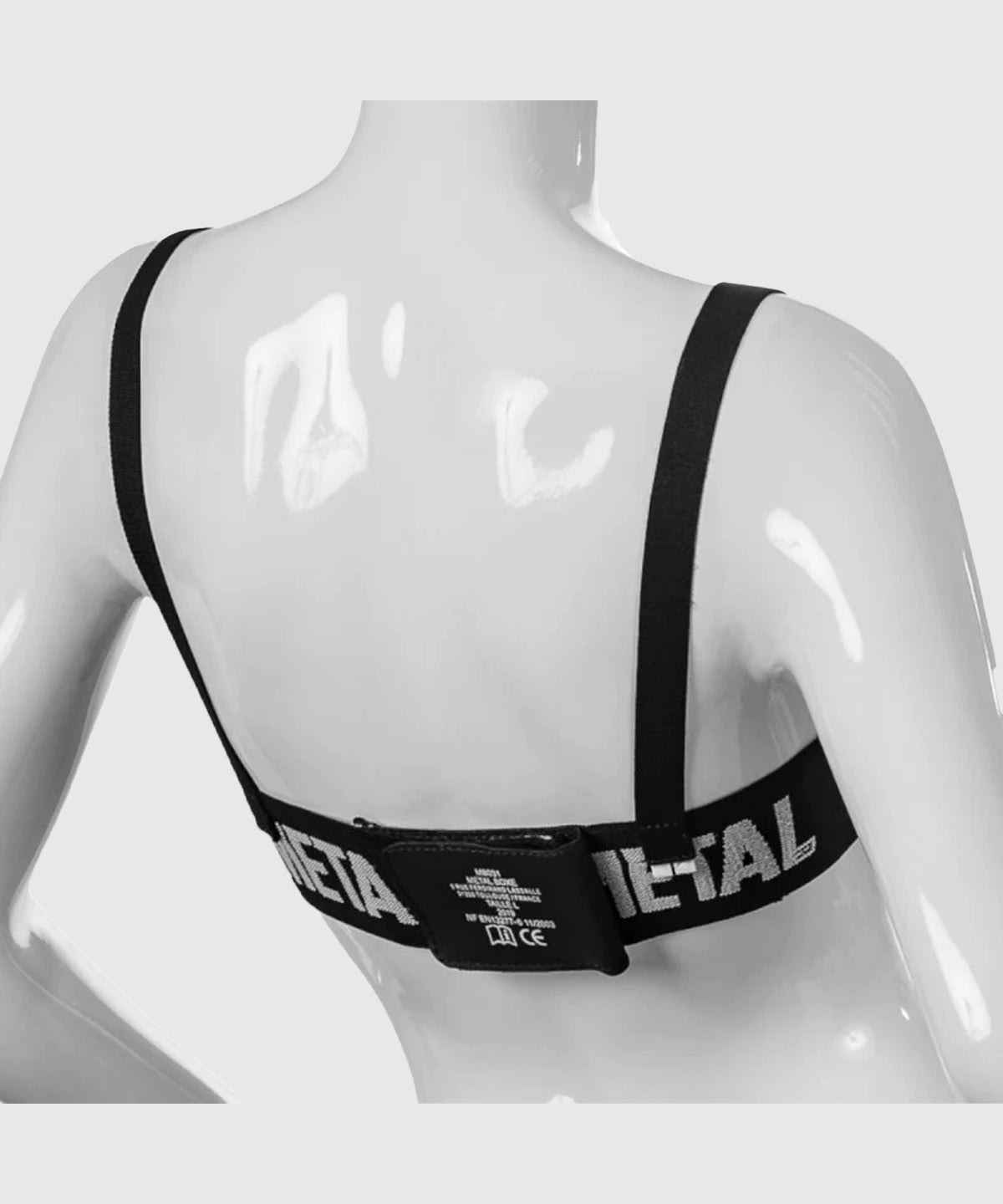 Metal Boxe Protezione Seno Donna - Nero