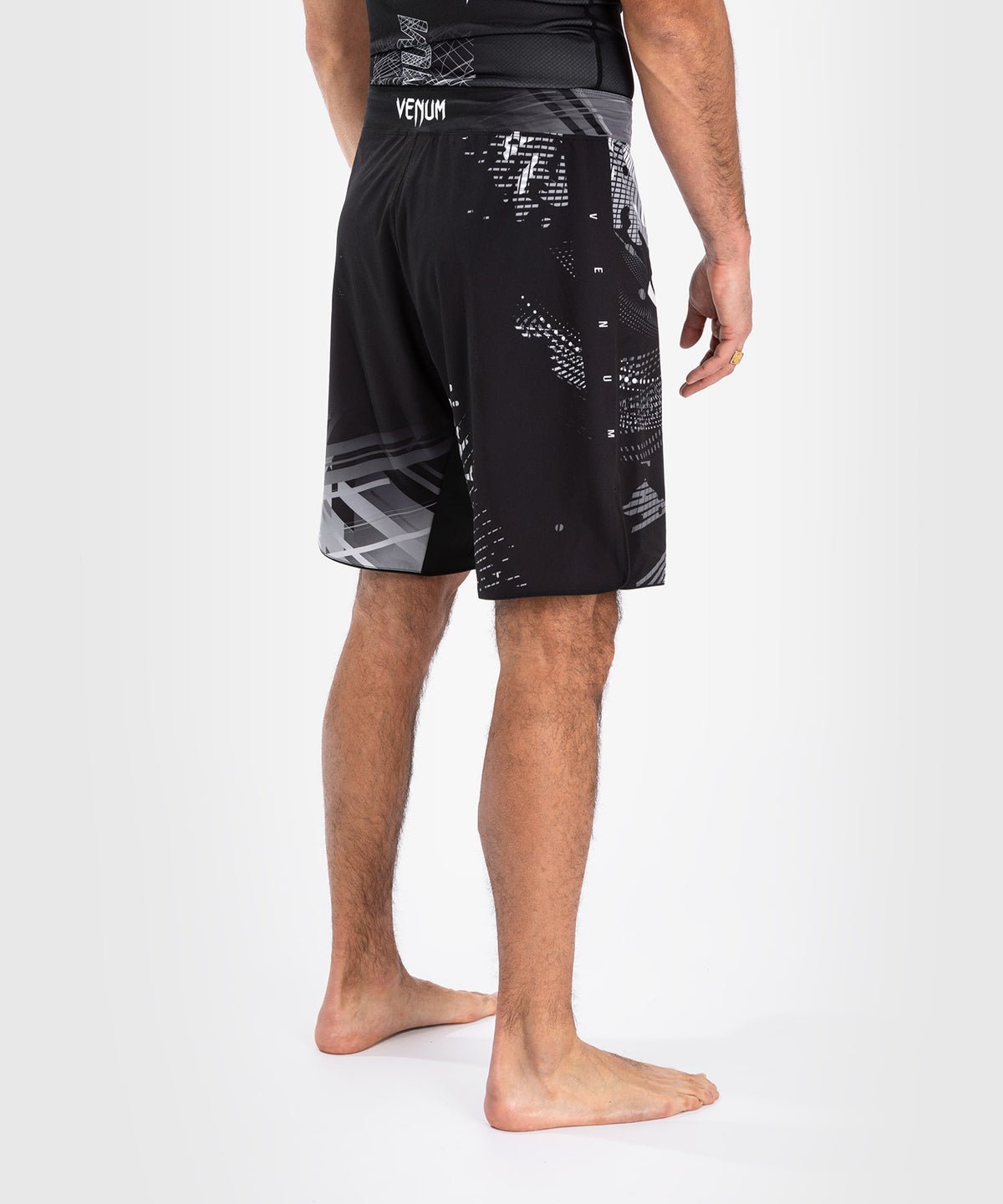 Venum Gorilla Jungle Pantalón Corto de Combate - Negro/Blanco