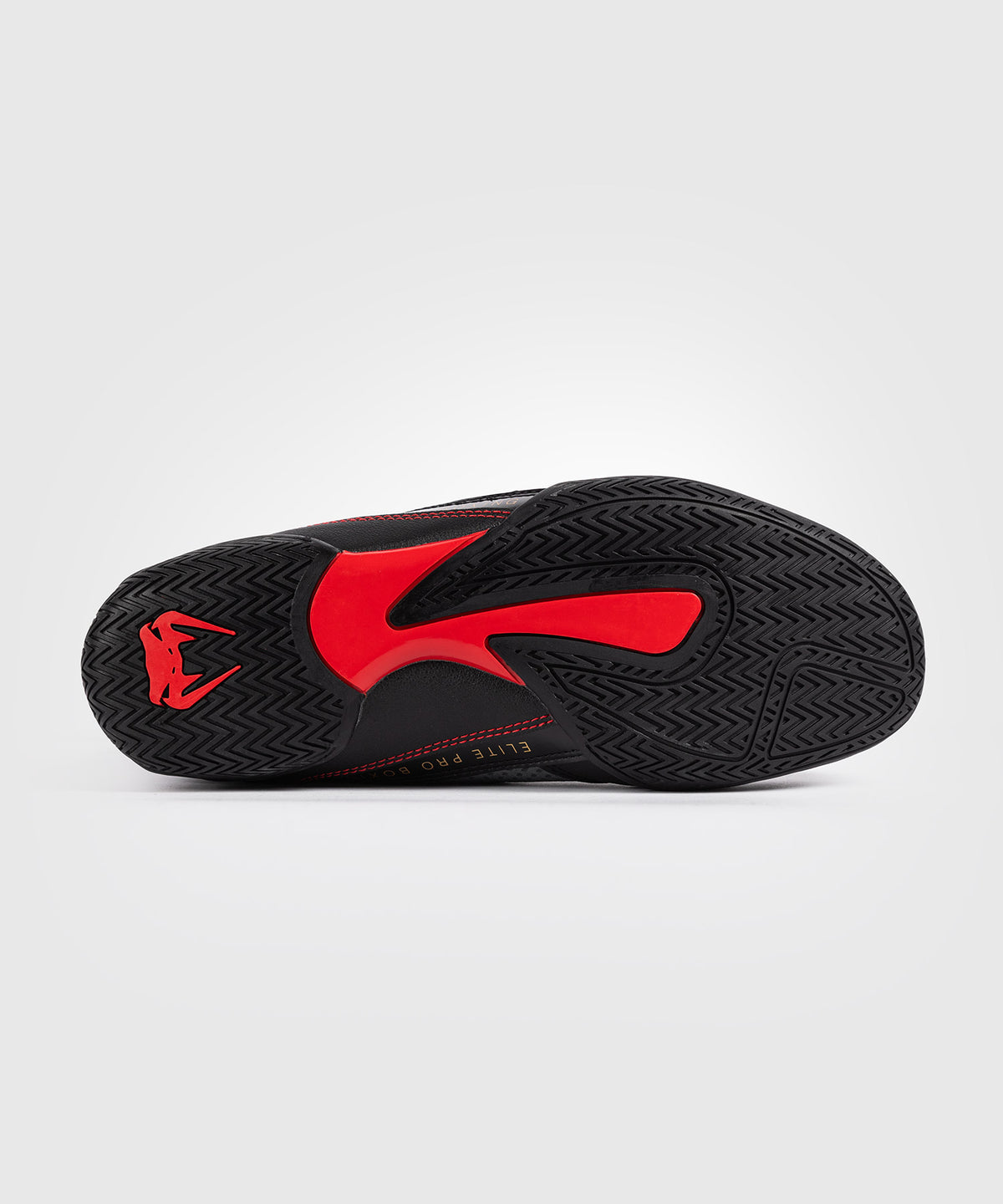 Chaussures de boxe Venum Elite - Gris Orage/Or