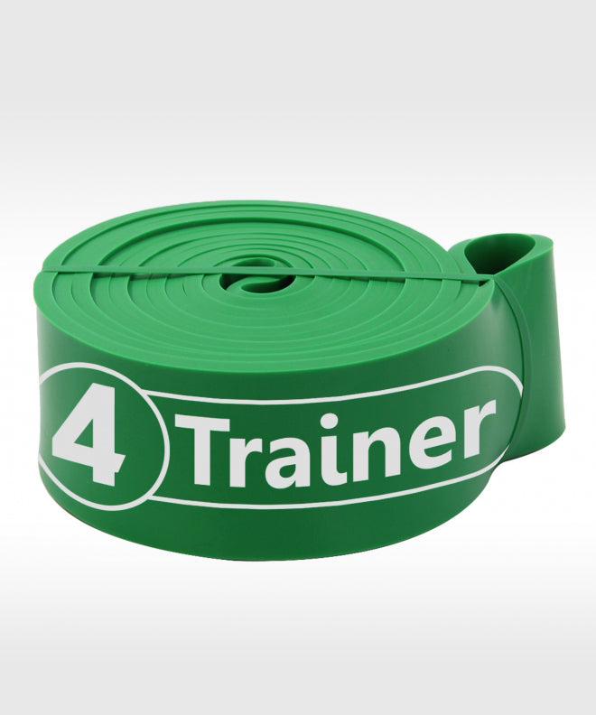 4Trainer Powerband Banda Elástica Fuerte Resistencia 15 a 23kg - Verde