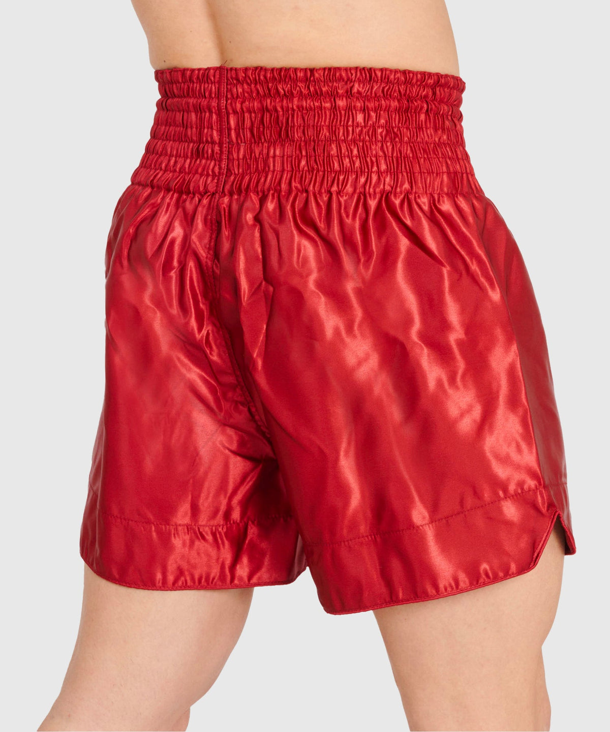 Leone Basic Pantaloncini da Muay Thai - Rosso