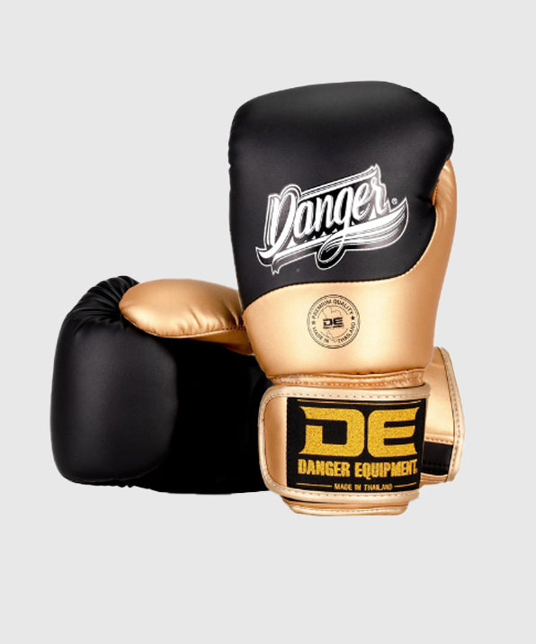 Gants de Boxe Danger Super Max Ev 2.0 - Noir/Or