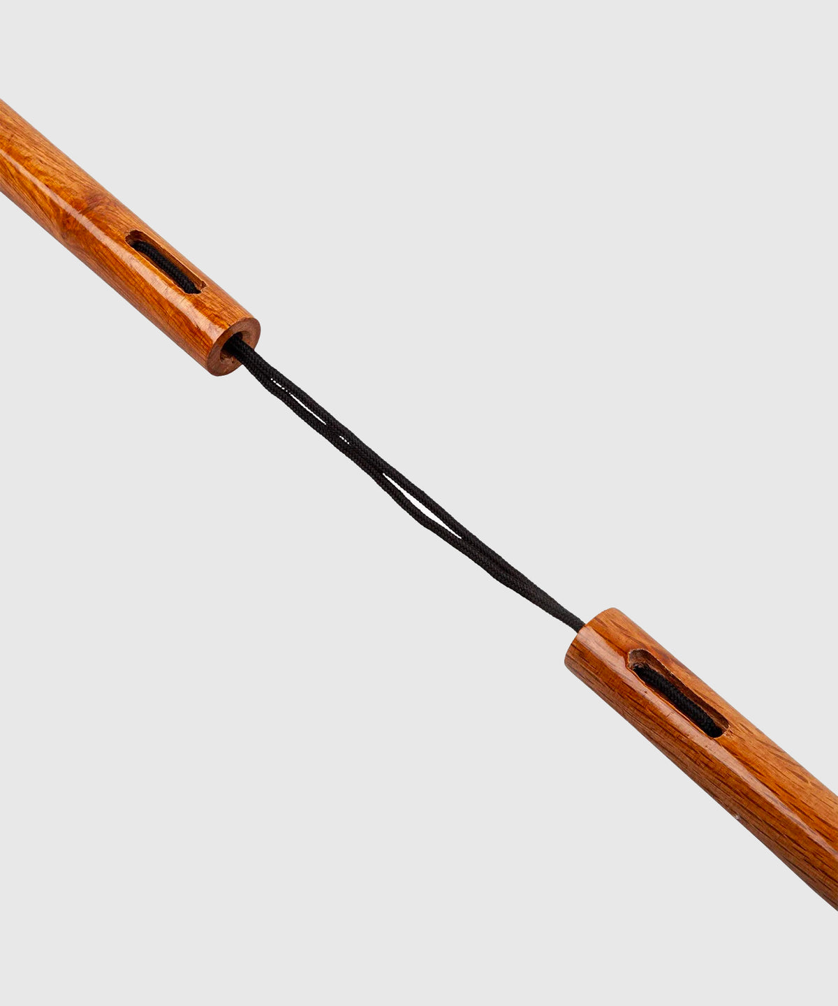 Metal Boxe Wood Round with Cord Nunchaku