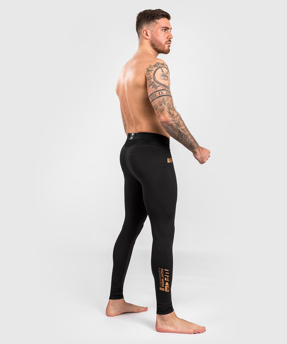 UFC Adrenaline By Venum Fight Week Pantaloni a compressione da Uomo - Nero