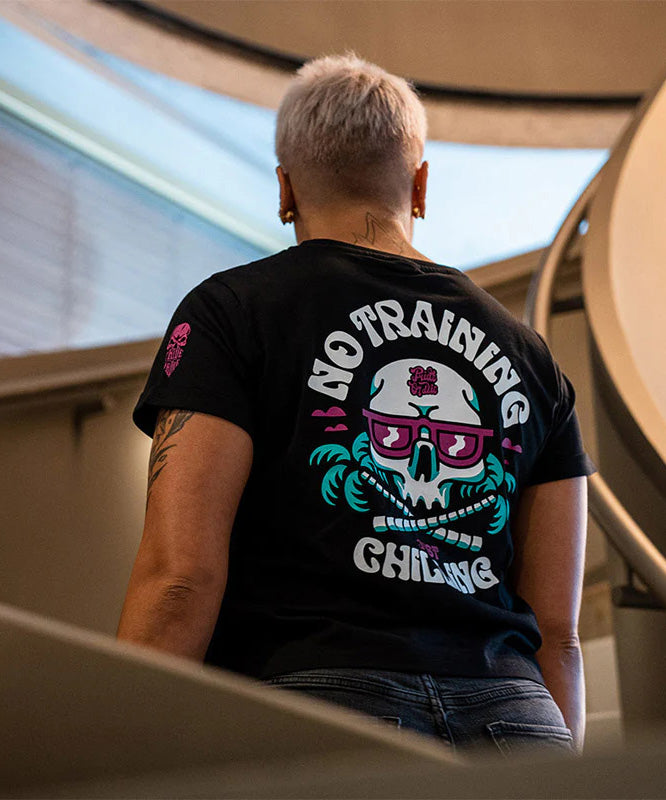 Pride Or Die No Training Training T-shirt - Black