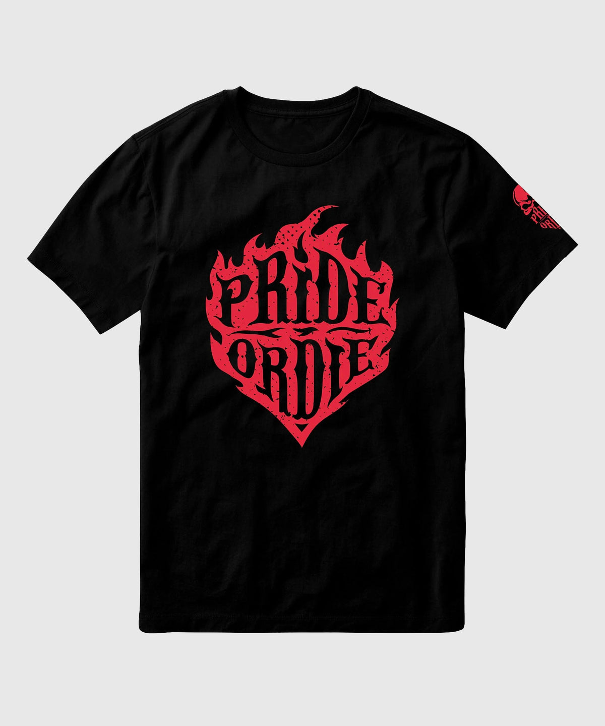 Pride Or Die Reckless Flames Camiseta de Entrenamiento - Negro