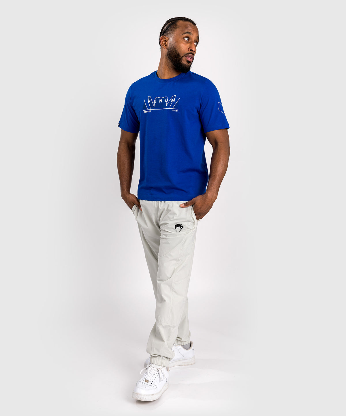 T-Shirt Venum Snake Print - Bleu royal