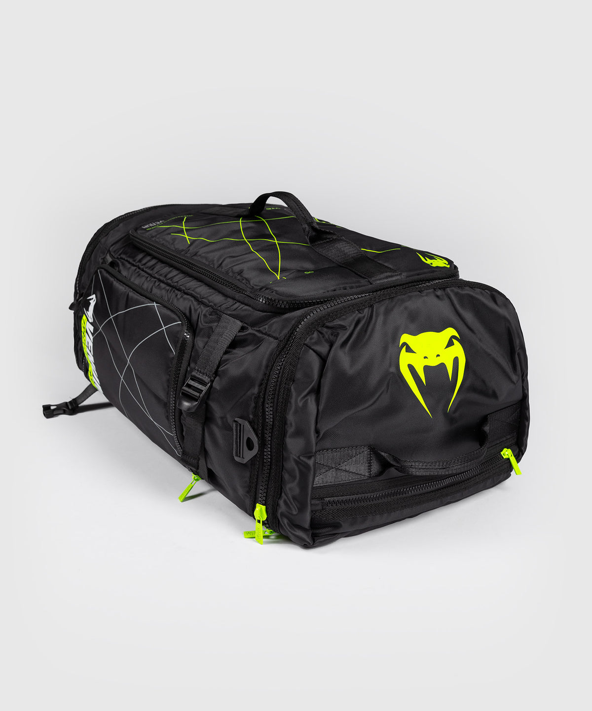 Venum Training Camp 4.0 Bolsa de deporte - Negro/Verde neón