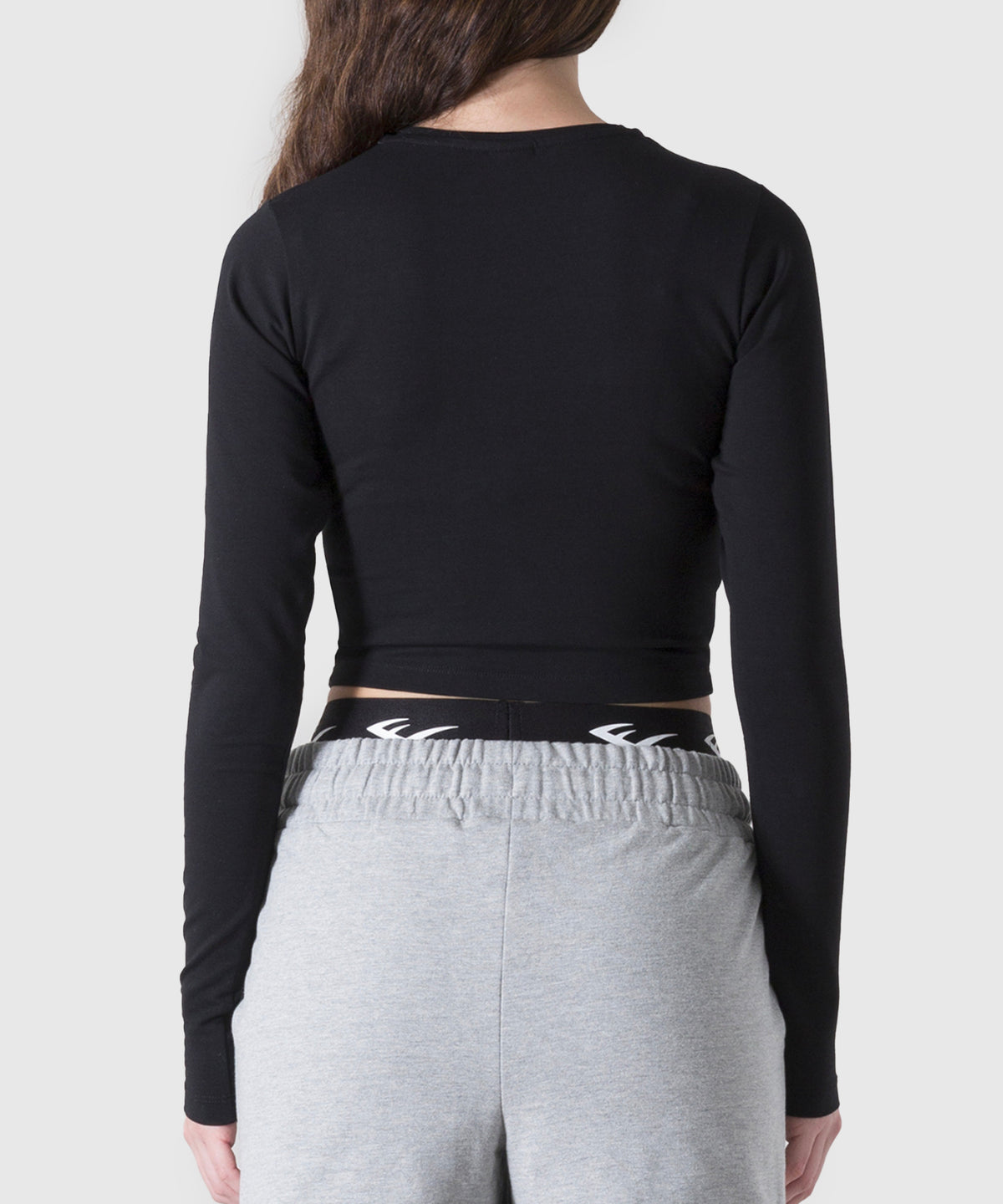 Everlast Camiseta de Manga Larga para Mujer - Negro