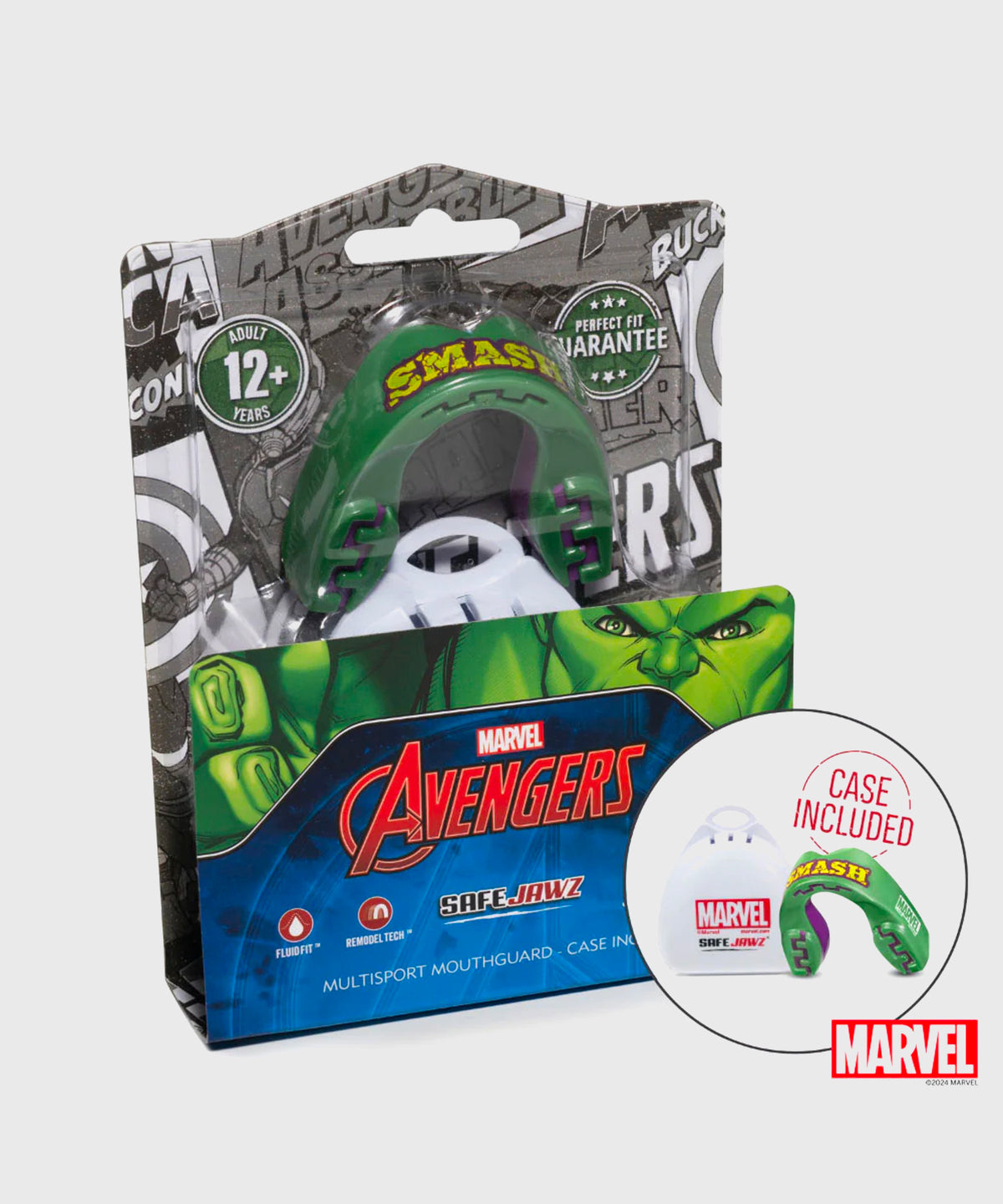 Safejawz Marvel - The Hulk Zahnschutz - Grün