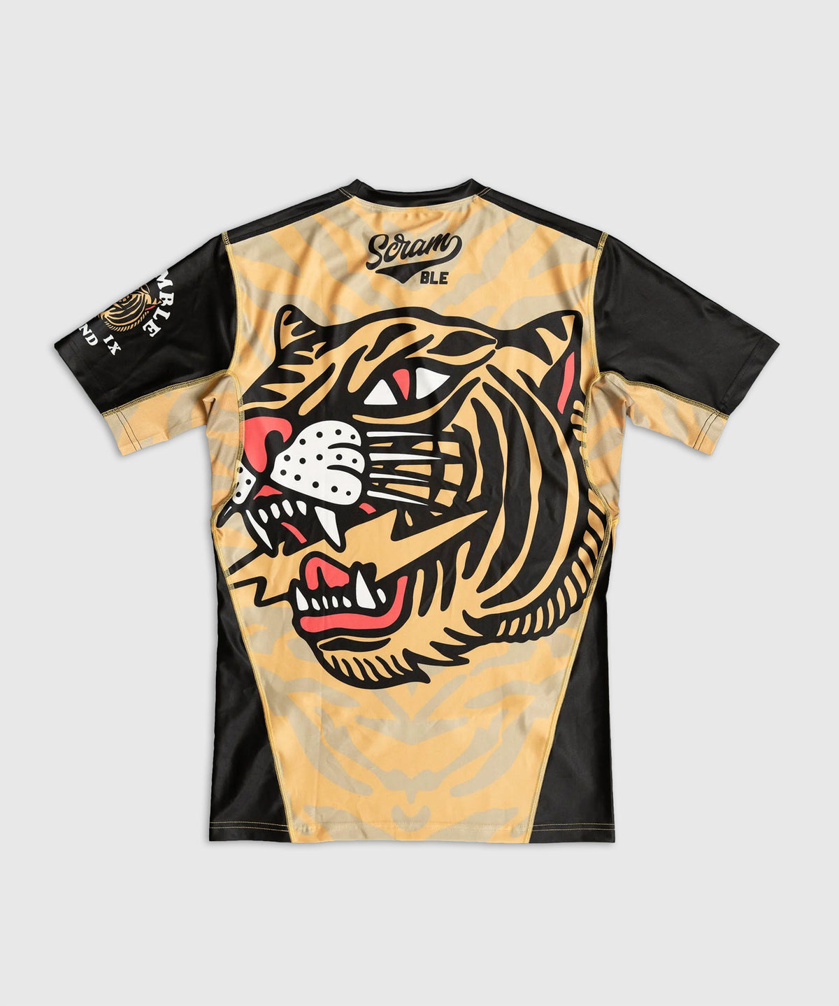 Scramble Tigre Rashguard - Black