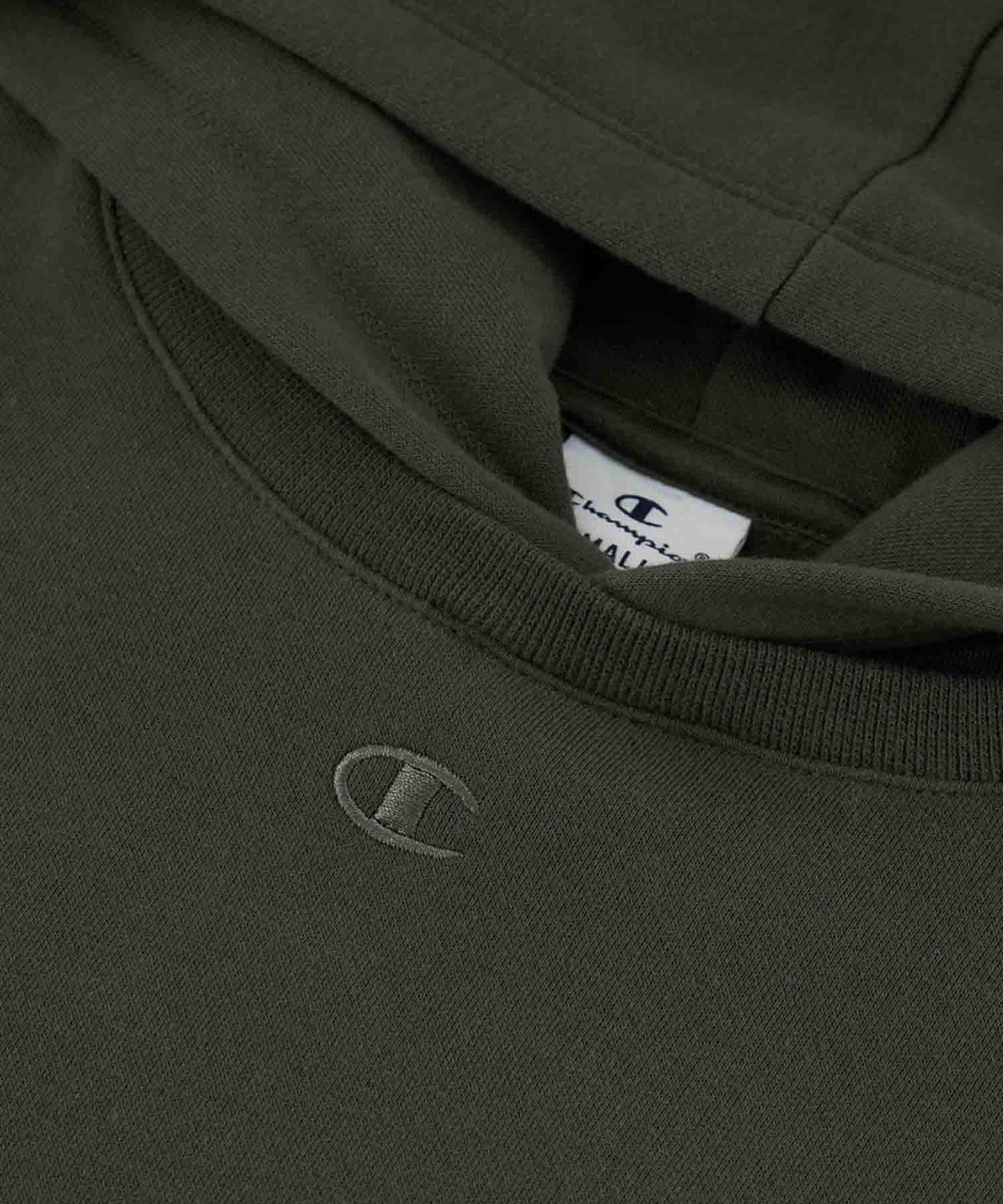 Champion Hooded Sweatshirt – Khaki
