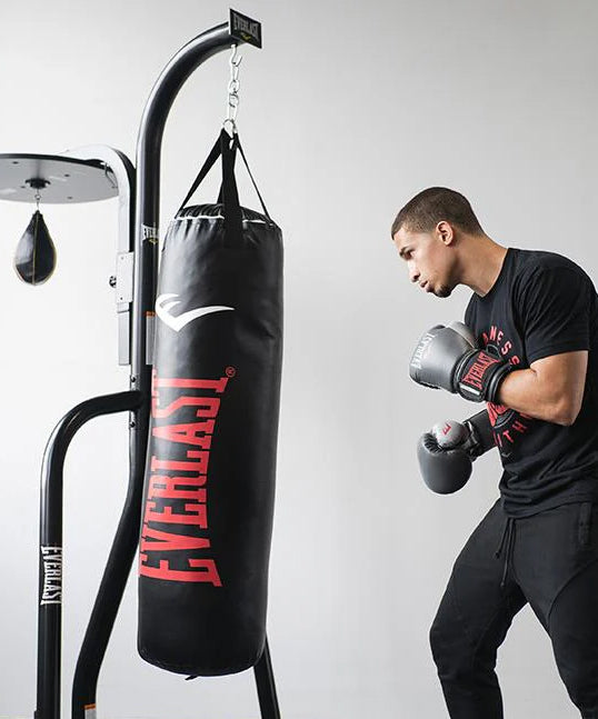 Support pour sac de frappe et poire de vitesse Everlast - Noir