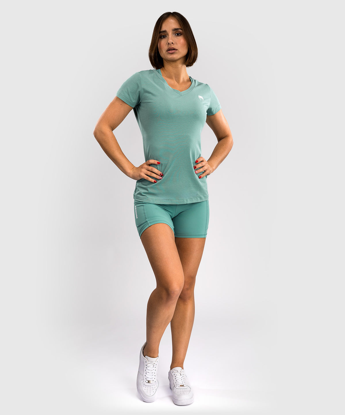 Venum Essential Camiseta para Mujer - Verde Aqua