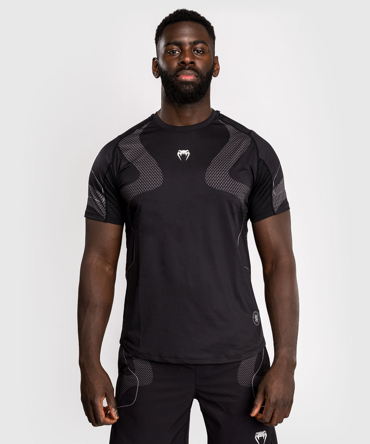 Venum Nexus Dry-Tech T-Shirt – Schwarz/Silber