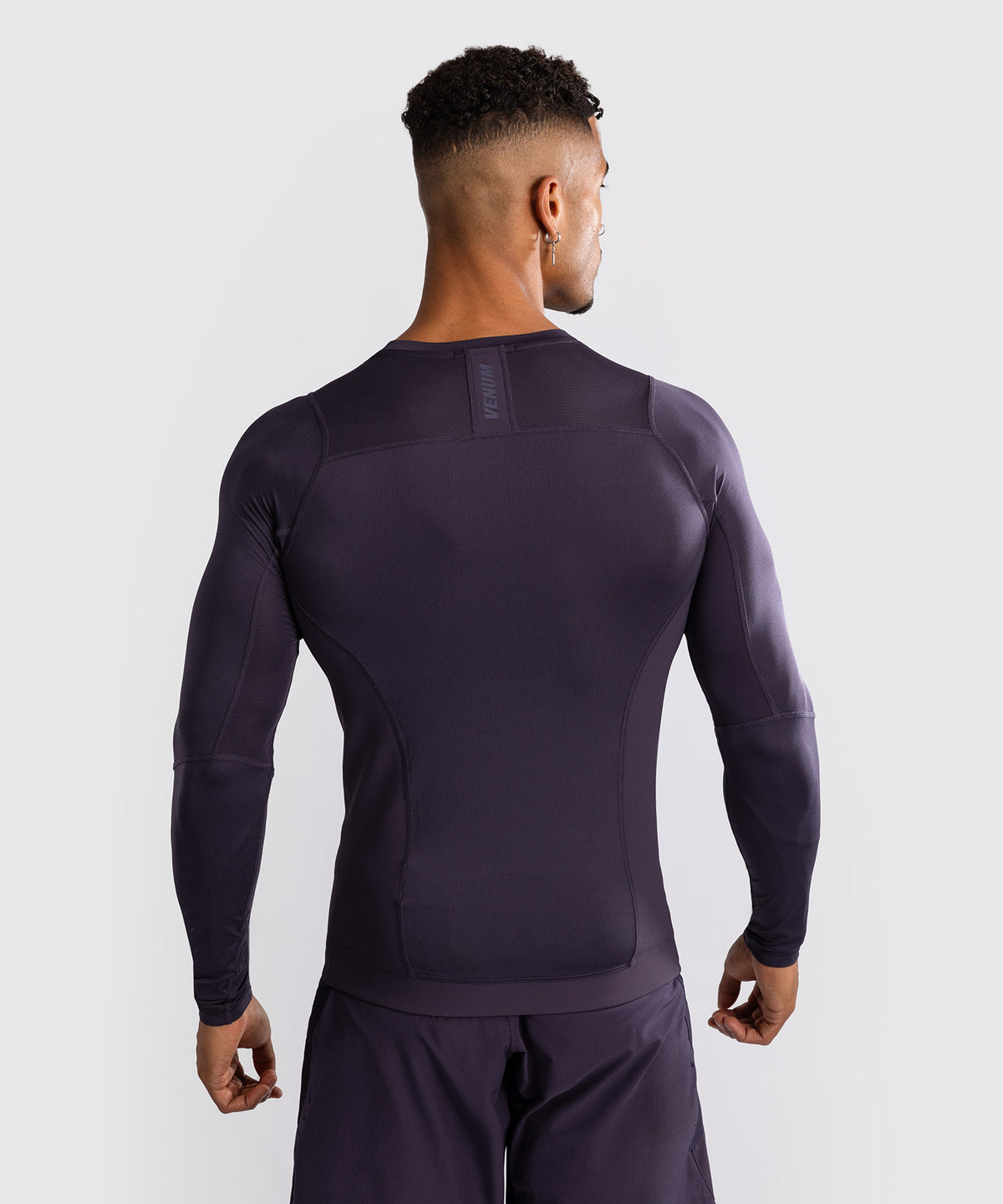 Venum G-Fit Air Herren Langarm Rashguard - Tiefpurpur