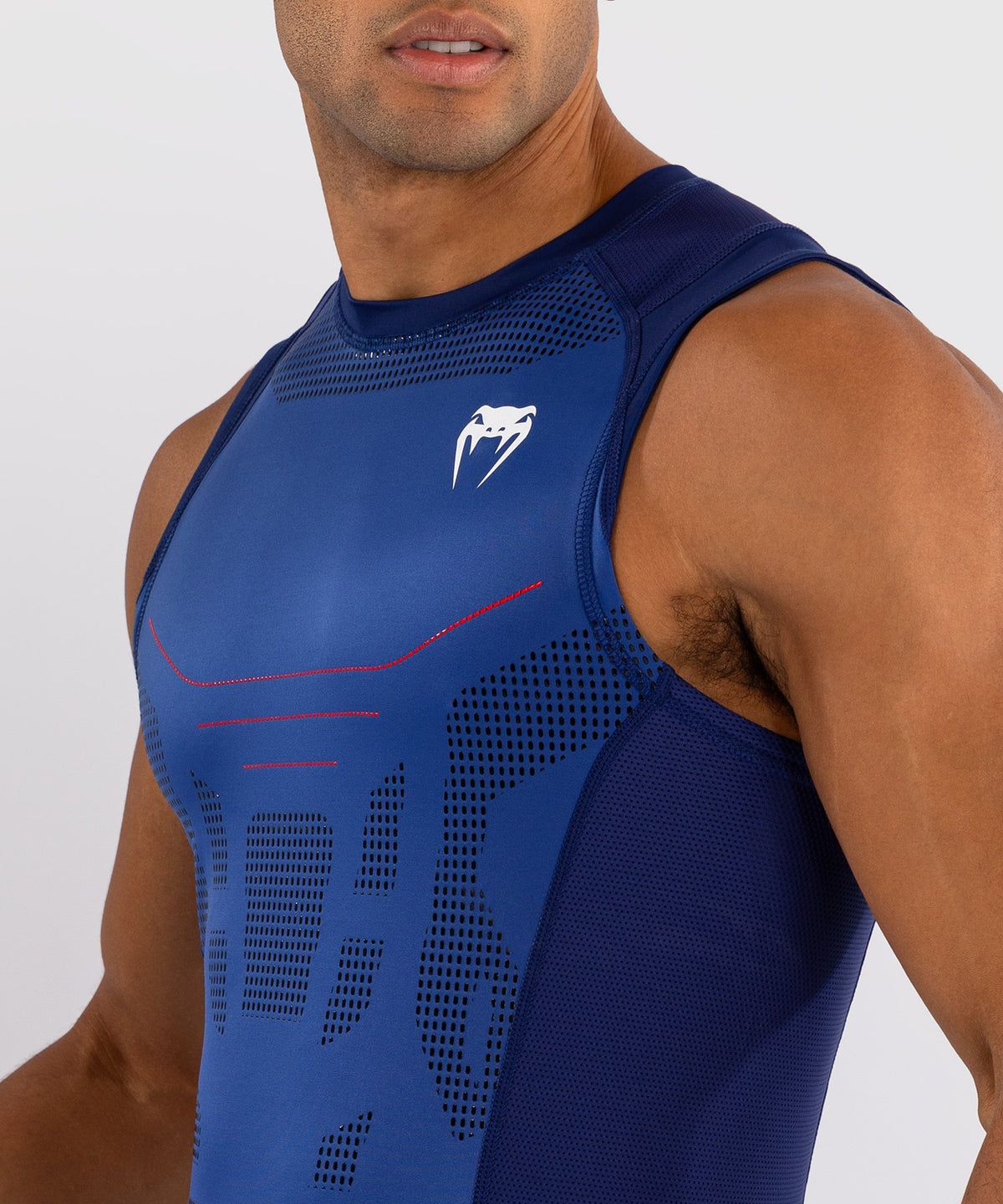 Venum Technical 3.0 Camiseta Sin Mangas Rashguard - Azul Noche