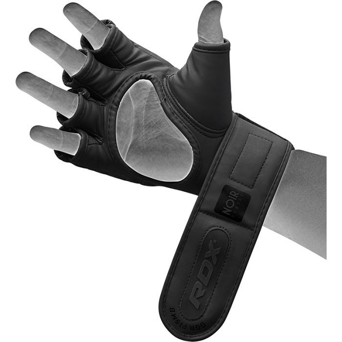 RDX F15 Guantoni da MMA - Nero Opaco