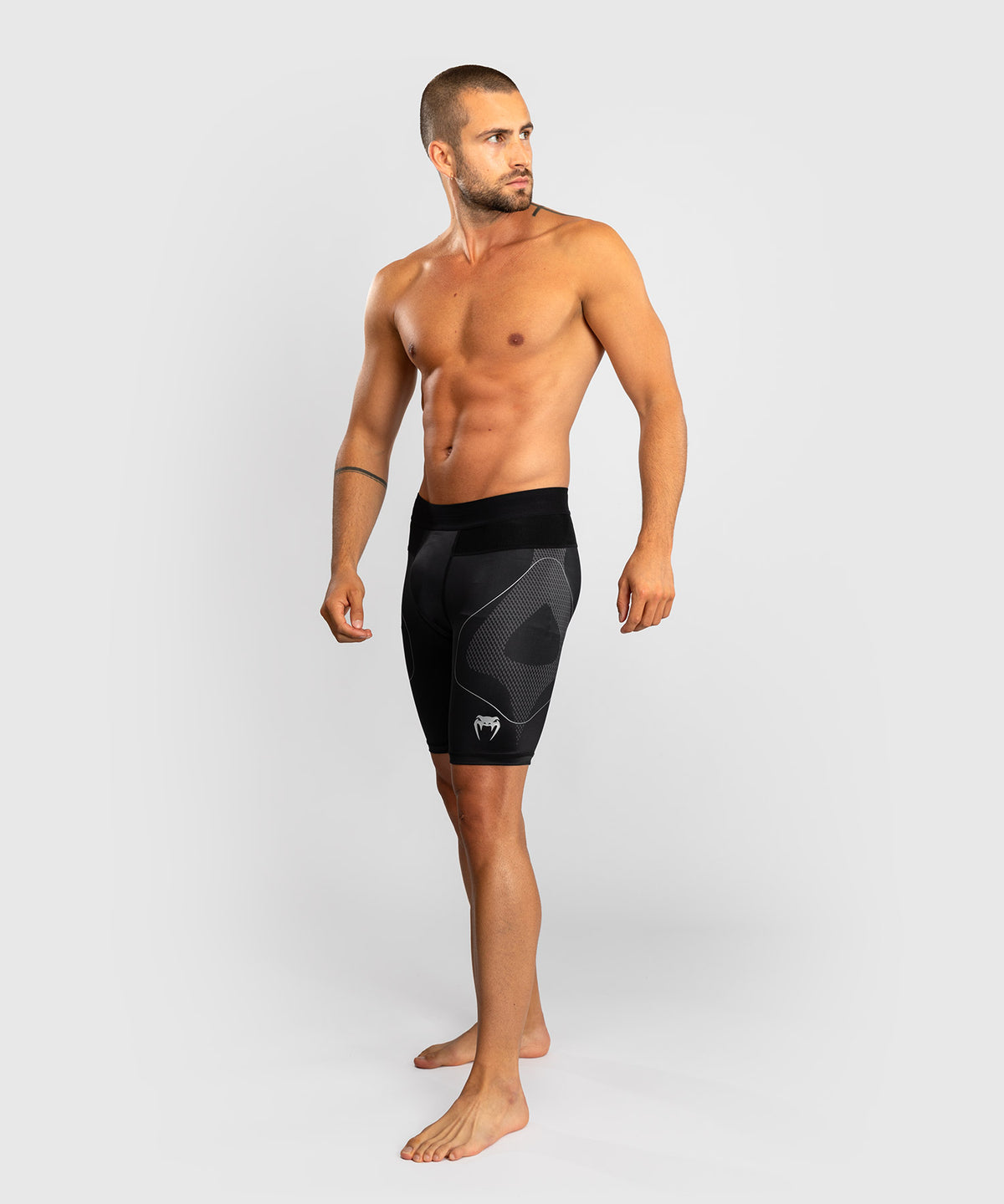 Venum Nexus Pantalones Cortos Vale Tudo – Negro/Plata