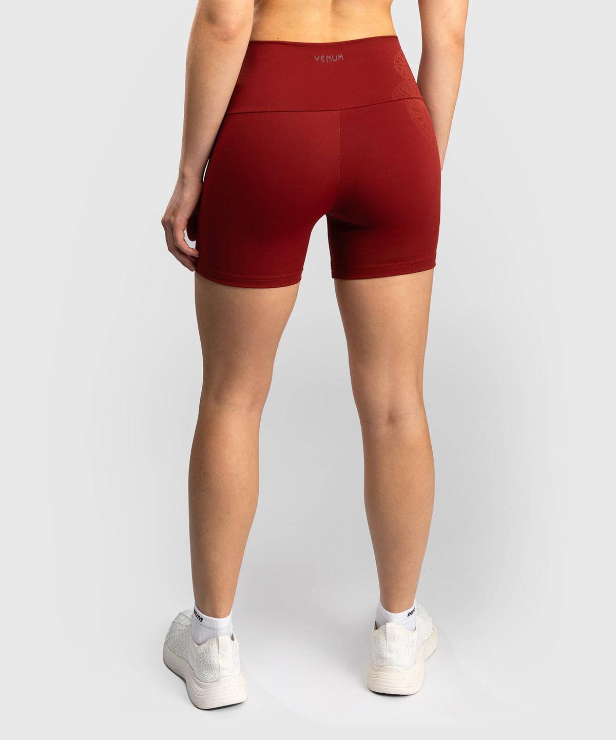 Short de Compression pour Femmes Venum Serpenti – Bordeaux/Ivoire