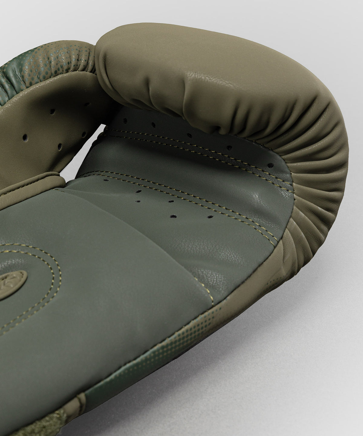 Venum Impact Stealth Boxing Gloves - Khaki/Dark Green