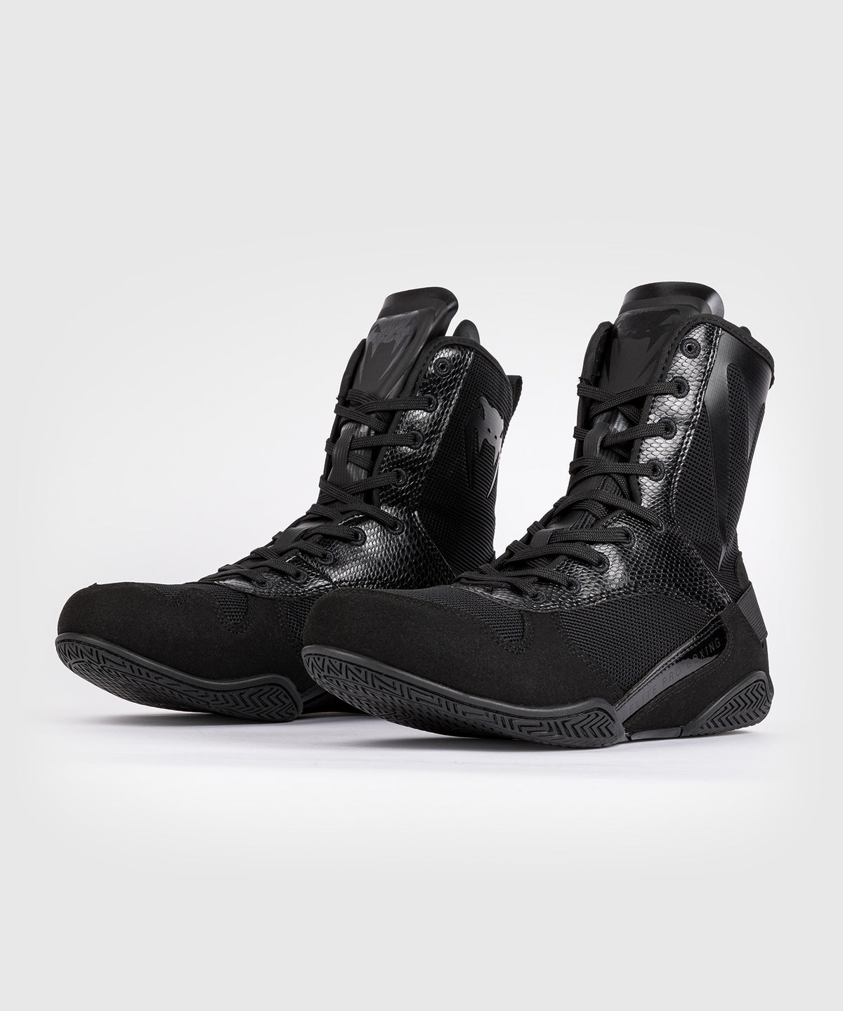 Venum Elite Boxing Shoes - Black