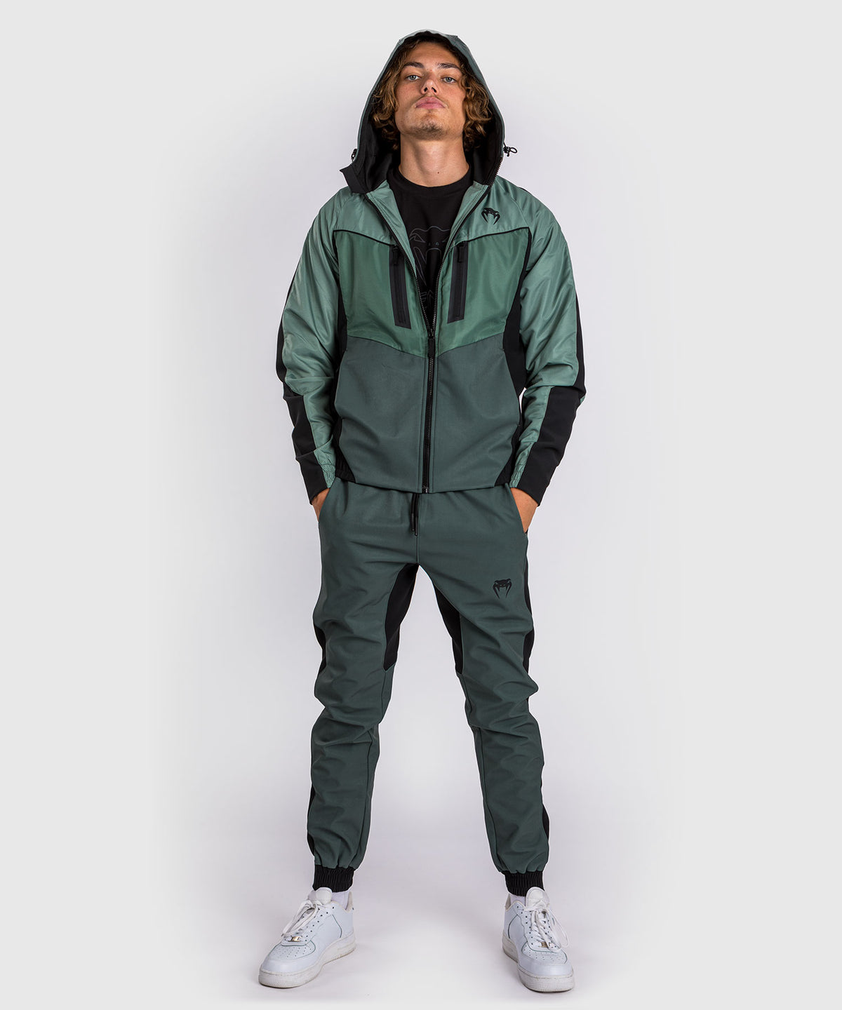 Veste de survêtement Venum Laser 3.0 - Noir/Kaki