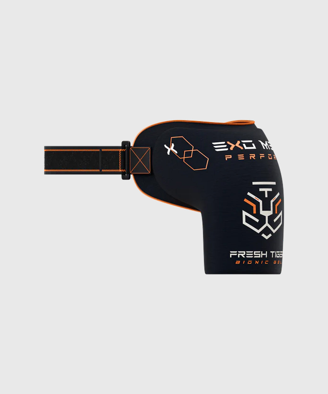 Exo Medical Fresh Tiger X Gel Schulterstütze - Schwarz