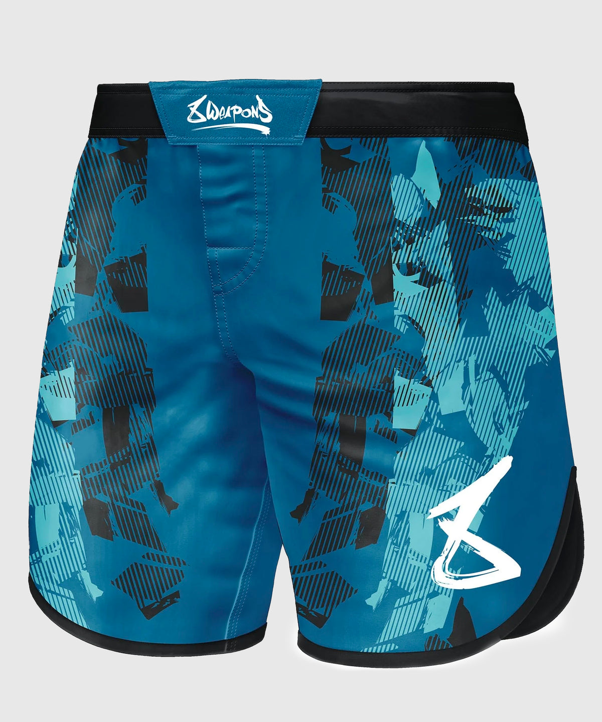 8 Weapons Hit 2.0 Fight Shorts - Blue