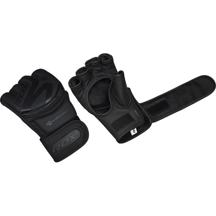 RDX F15 Guantoni da MMA - Nero Opaco