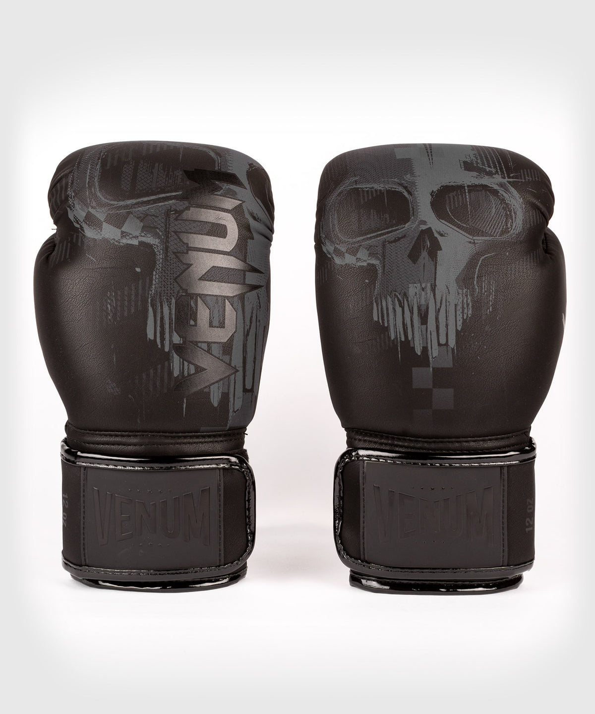 Venum Skull Boxhandschuhe - Schwarz/Schwarz