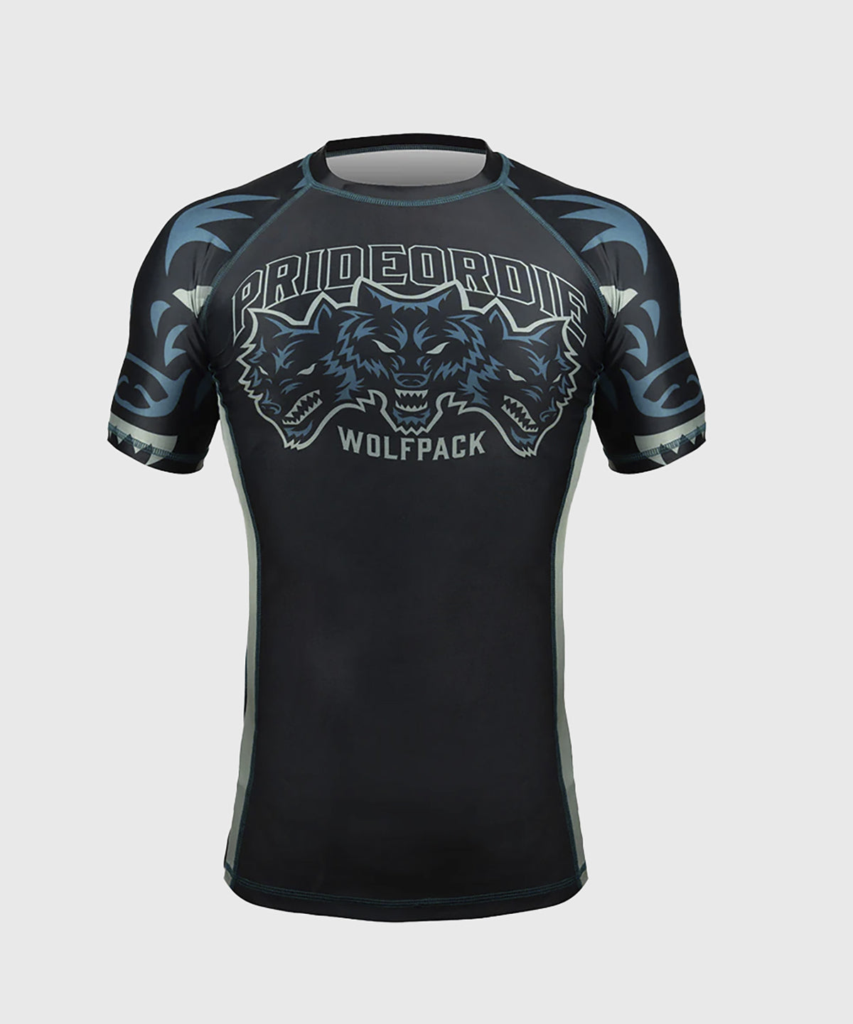 Rashguard Pride Or Die Wolfpack V.3 - Manches Courtes - Noir