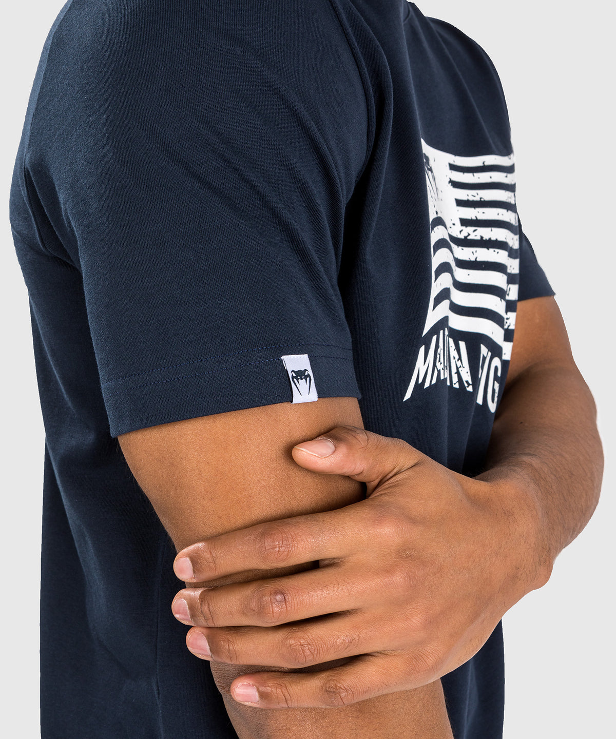 Venum Made in Fightland T-Shirt - Marineblau/Weiß