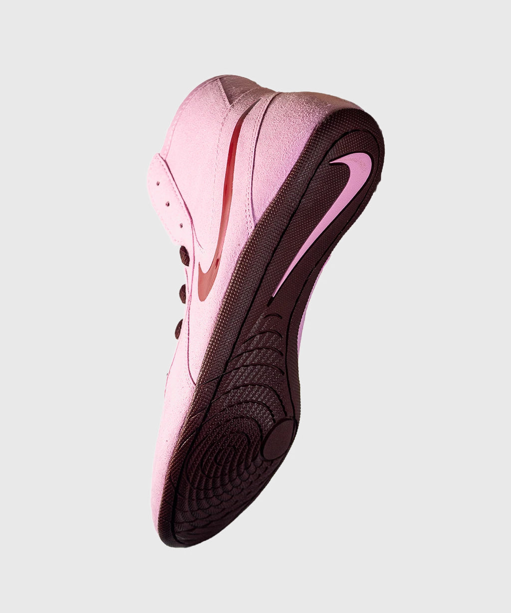 Chaussures de Lutte Nike Footsweep 2 - Rose/Rouge/Bleu