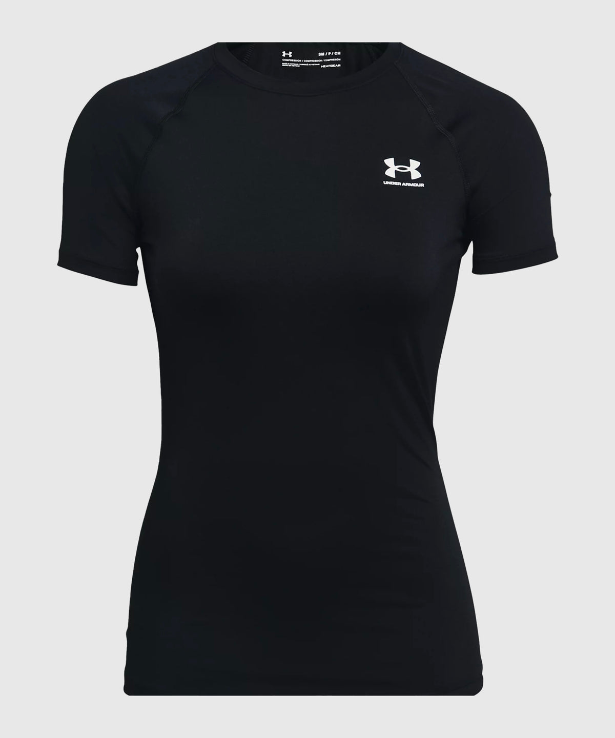 Tee-Shirt Under Armour Heatgear® Pour Femme - Noir/Blanc