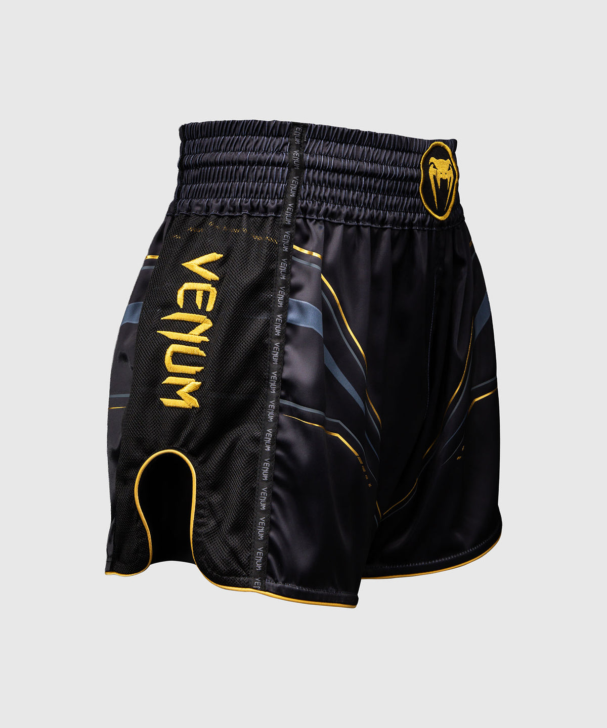 Venum Streamline Short de Muay Thai – Negro/Oro