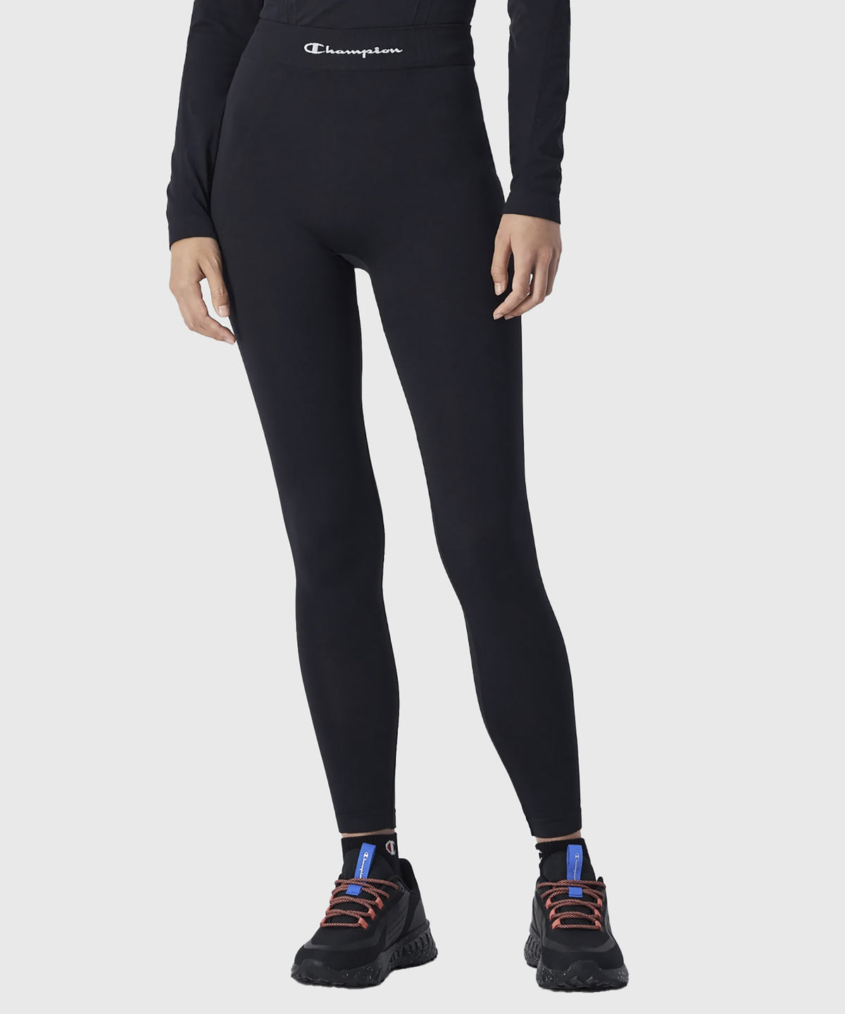 Champion Seamless Leggings da Donna - Nero