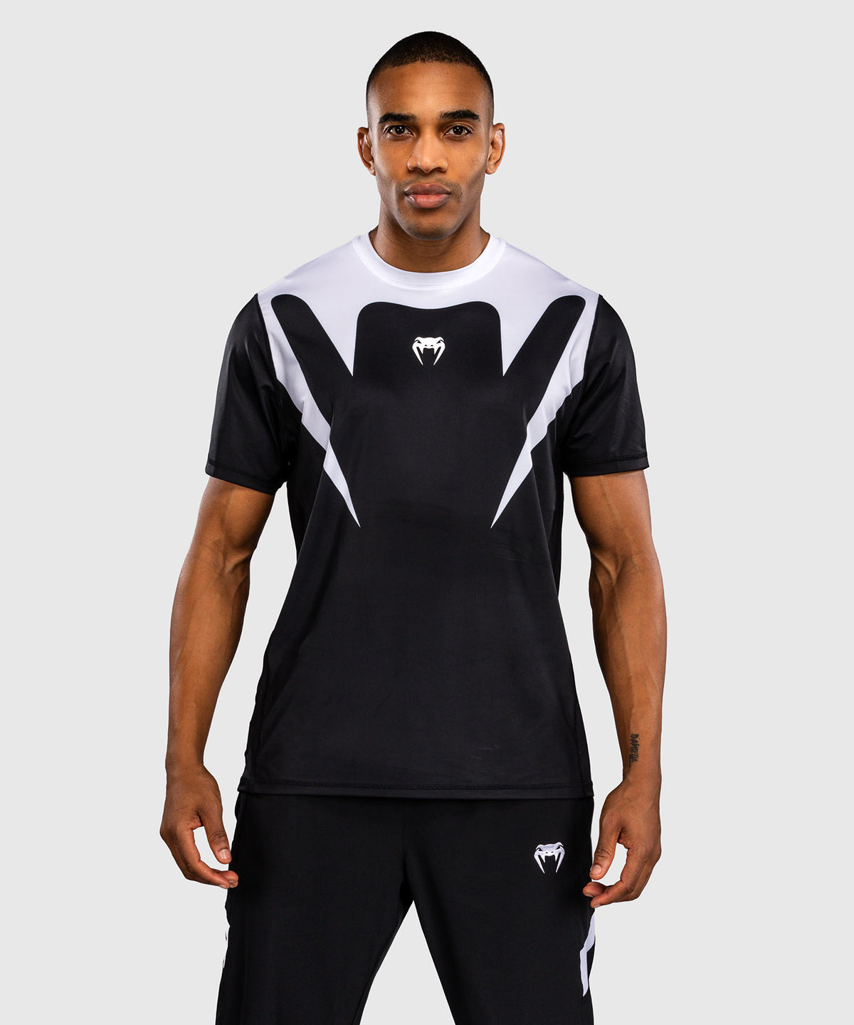 Venum Attack 90 Dry-Tech T-Shirt - White/Black