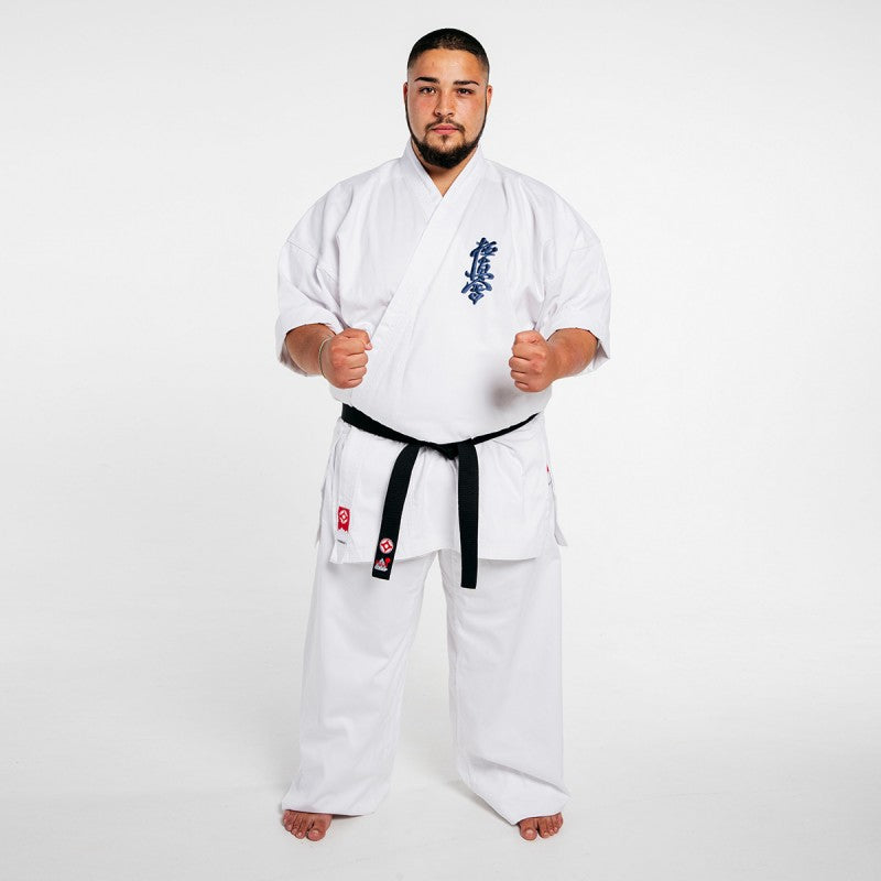 Fujimae Kimono da Karate Kyokushinkai Iniziazione - Bianco