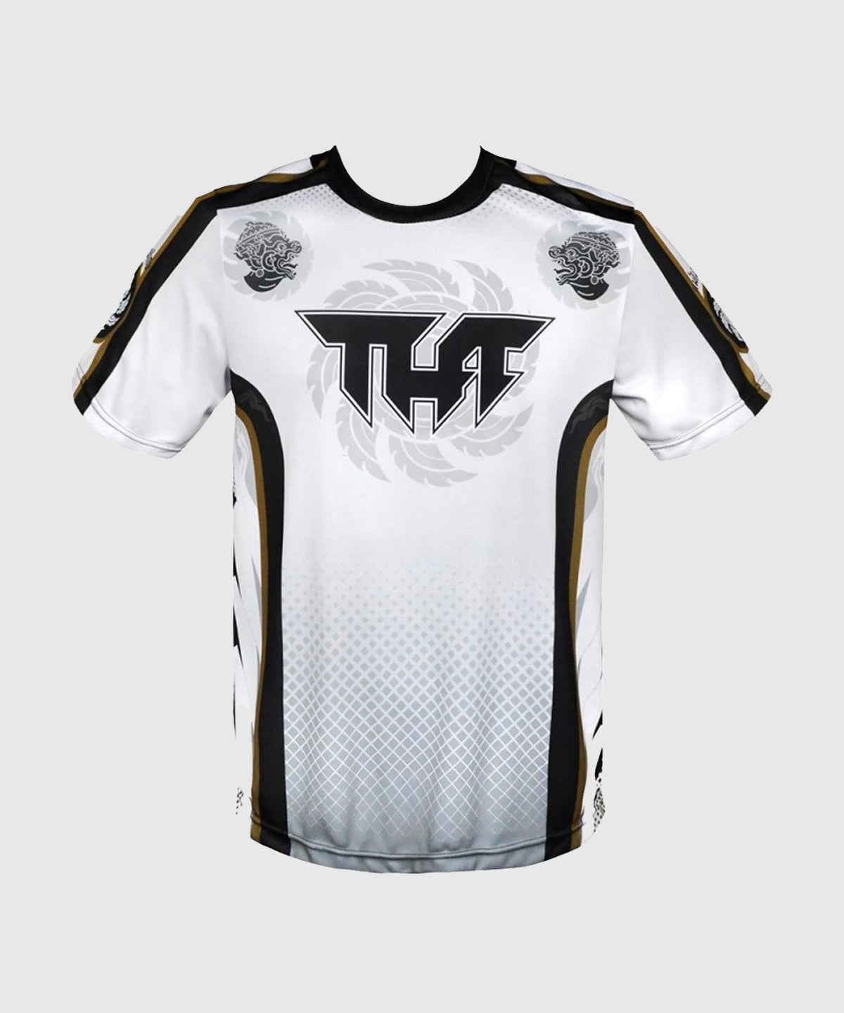 T-Shirt Dry Fit Tuff Twin Hanuman Heads - Blanc