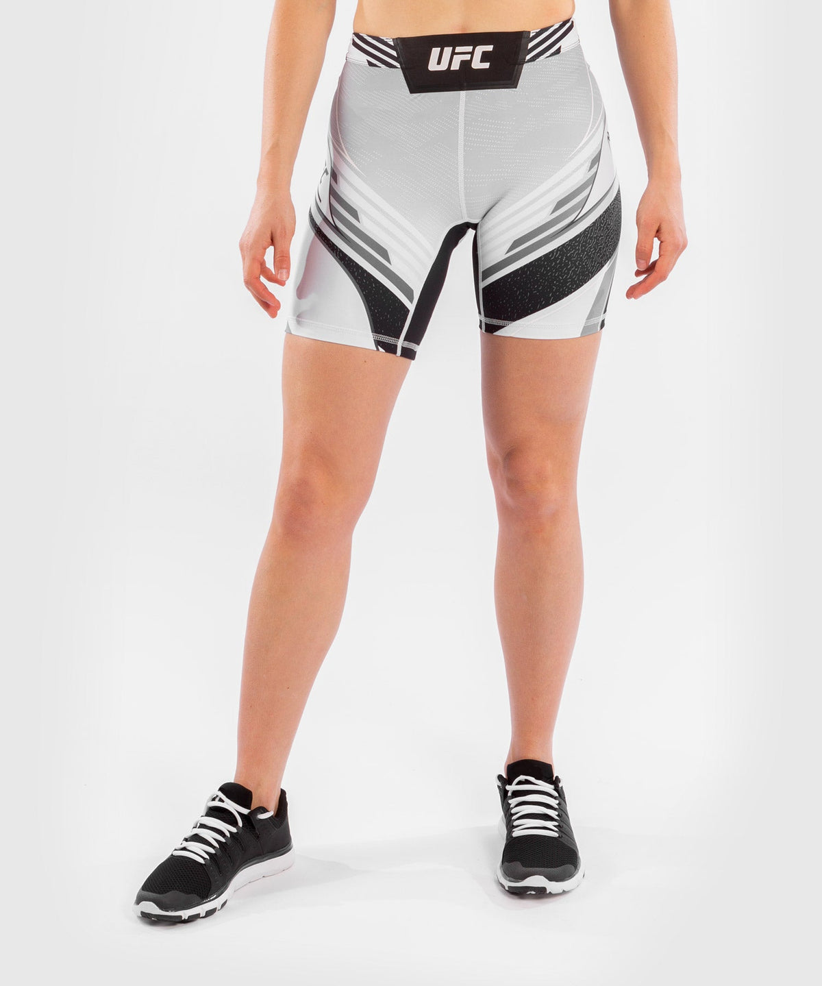 UFC Damen Kompressionsshorts Venum Authentic Fight Night - Langer Schnitt - Weiß