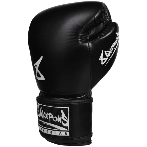 8 Weapons Pure Black Guantes de Boxeo - Negro/Blanco