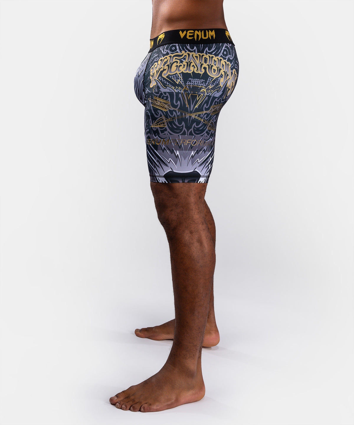 Short de Compression Venum Wolf Atak – Noir/Gris