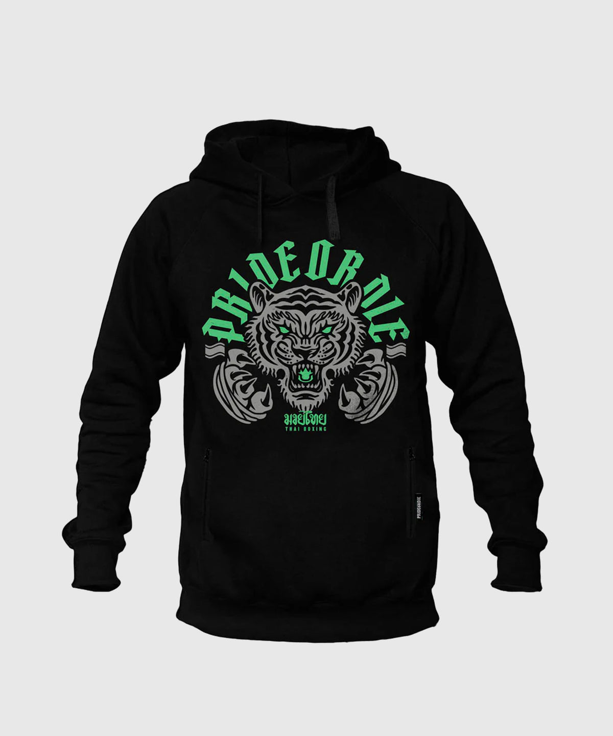 Sweatshirt À Capuche Pride Or Die Thaï - Noir