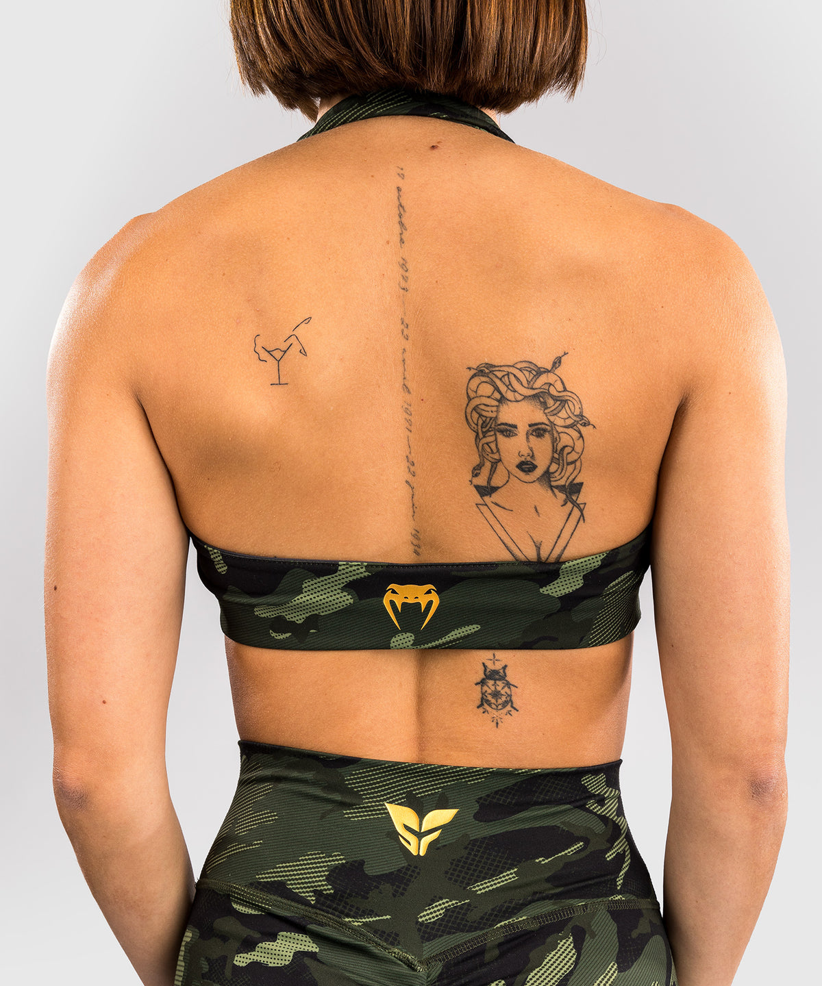 Venum x Sophia Rose Damen Sport-BH - Forest Camo